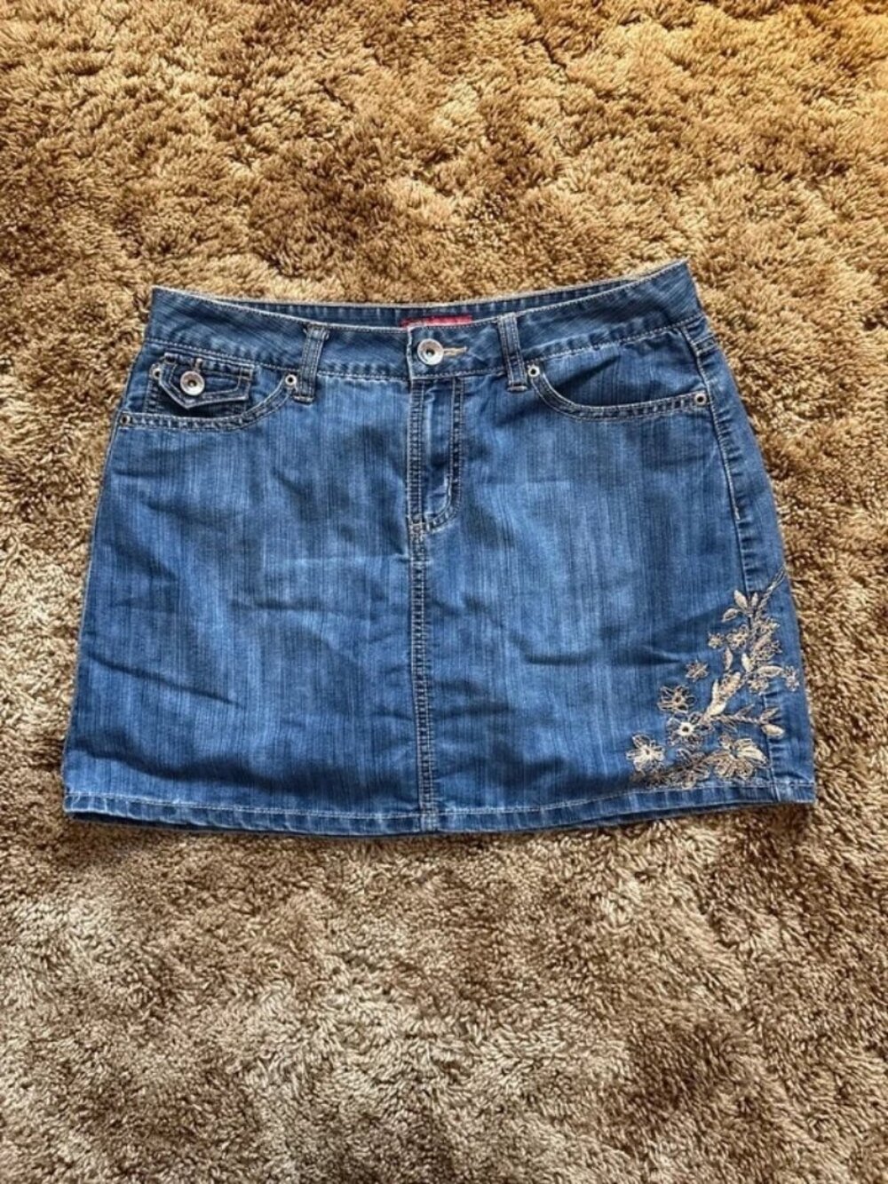 Denim skirt
